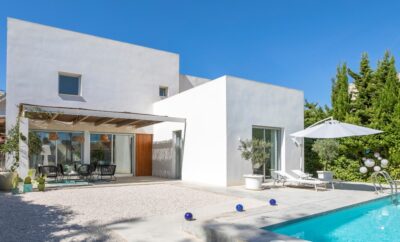 ¡Villa Paloma con piscina privada a 350 m del mar!